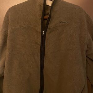 lululemon athletica Olive Fleece Jacket